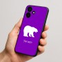 כיסוי בעיצוב אישי עם השם שלך לדגם - Realme P4x 5G בעיצוב דוב