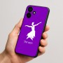 כיסוי בעיצוב אישי עם השם שלך לדגם - Realme P4x 5G בעיצוב בלרינה