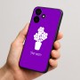 כיסוי בעיצוב אישי עם השם שלך לדגם - Realme P4x 5G בעיצוב פרח
