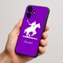 כיסוי בעיצוב אישי עם השם שלך לדגם - Realme P4x 5G בעיצוב שחקן פולו - סוס