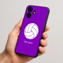 כיסוי בעיצוב אישי עם השם שלך לדגם - Realme P4x 5G בעיצוב כדור כדורעף