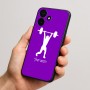 כיסוי בעיצוב אישי עם השם שלך לדגם - Realme P4x 5G בעיצוב הרמת משקולות