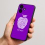 כיסוי בעיצוב אישי עם השם שלך לדגם - Realme P4x 5G בעיצוב הדפס תפוח