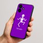 כיסוי בעיצוב אישי עם השם שלך לדגם - Realme P4x 5G בעיצוב סקלטון