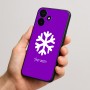 כיסוי בעיצוב אישי עם השם שלך לדגם - Realme P4x 5G בעיצוב שלג