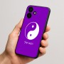כיסוי בעיצוב אישי עם השם שלך לדגם - Realme P4x 5G בעיצוב סמל יינג יאנג