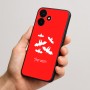 כיסוי בעיצוב אישי עם השם שלך לדגם - Realme P4x 5G בעיצוב עטלפים