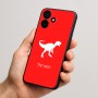 כיסוי בעיצוב אישי עם השם שלך לדגם - Realme P4x 5G בעיצוב דינוזאור