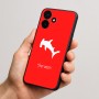 כיסוי בעיצוב אישי עם השם שלך לדגם - Realme P4x 5G בעיצוב כריש ראש פטיש