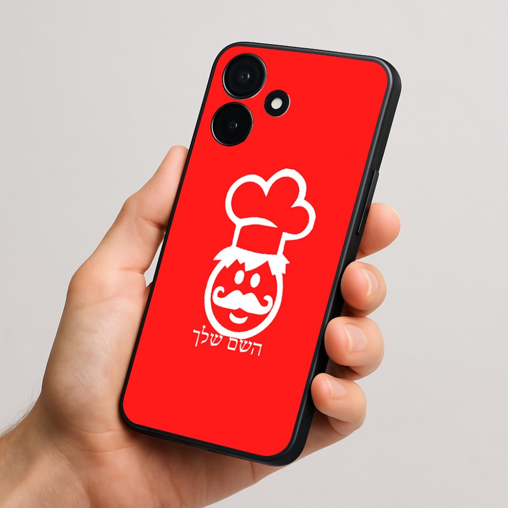 כיסוי בעיצוב אישי עם השם שלך לדגם - Realme P4x 5G בעיצוב שף