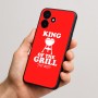 כיסוי בעיצוב אישי עם השם שלך לדגם - Realme P4x 5G בעיצוב מלך הגריל