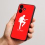 כיסוי בעיצוב אישי עם השם שלך לדגם - Realme P4x 5G בעיצוב רקדן