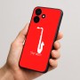 כיסוי בעיצוב אישי עם השם שלך לדגם - Realme P4x 5G בעיצוב סקסופון