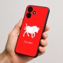 כיסוי בעיצוב אישי עם השם שלך לדגם - Realme P4x 5G בעיצוב מזלות - שור