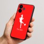 כיסוי בעיצוב אישי עם השם שלך לדגם - Realme P4x 5G בעיצוב שחקנית כדורגל - אישה