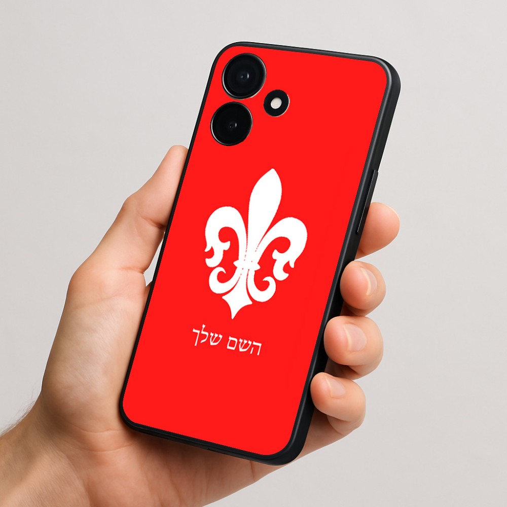 כיסוי בעיצוב אישי עם השם שלך לדגם - Realme P4x 5G בעיצוב פרחי פרחים - צרפת