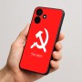 כיסוי בעיצוב אישי עם השם שלך לדגם - Realme P4x 5G בעיצוב פטיש ומגל