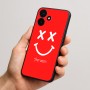 כיסוי בעיצוב אישי עם השם שלך לדגם - Realme P4x 5G בעיצוב סמיילי