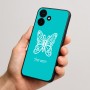 כיסוי בעיצוב אישי עם השם שלך לדגם - Realme P4x 5G בעיצוב פרפר