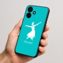 כיסוי בעיצוב אישי עם השם שלך לדגם - Realme P4x 5G בעיצוב בלרינה