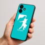 כיסוי בעיצוב אישי עם השם שלך לדגם - Realme P4x 5G בעיצוב אישה רוקדת עם גבר