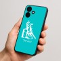 כיסוי בעיצוב אישי עם השם שלך לדגם - Realme P4x 5G בעיצוב קאוגירל