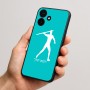 כיסוי בעיצוב אישי עם השם שלך לדגם - Realme P4x 5G בעיצוב זורק כידון