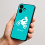 כיסוי בעיצוב אישי עם השם שלך לדגם - Realme P4x 5G בעיצוב מוטוקרוס