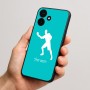 כיסוי בעיצוב אישי עם השם שלך לדגם - Realme P4x 5G בעיצוב שחקן פינג פונג