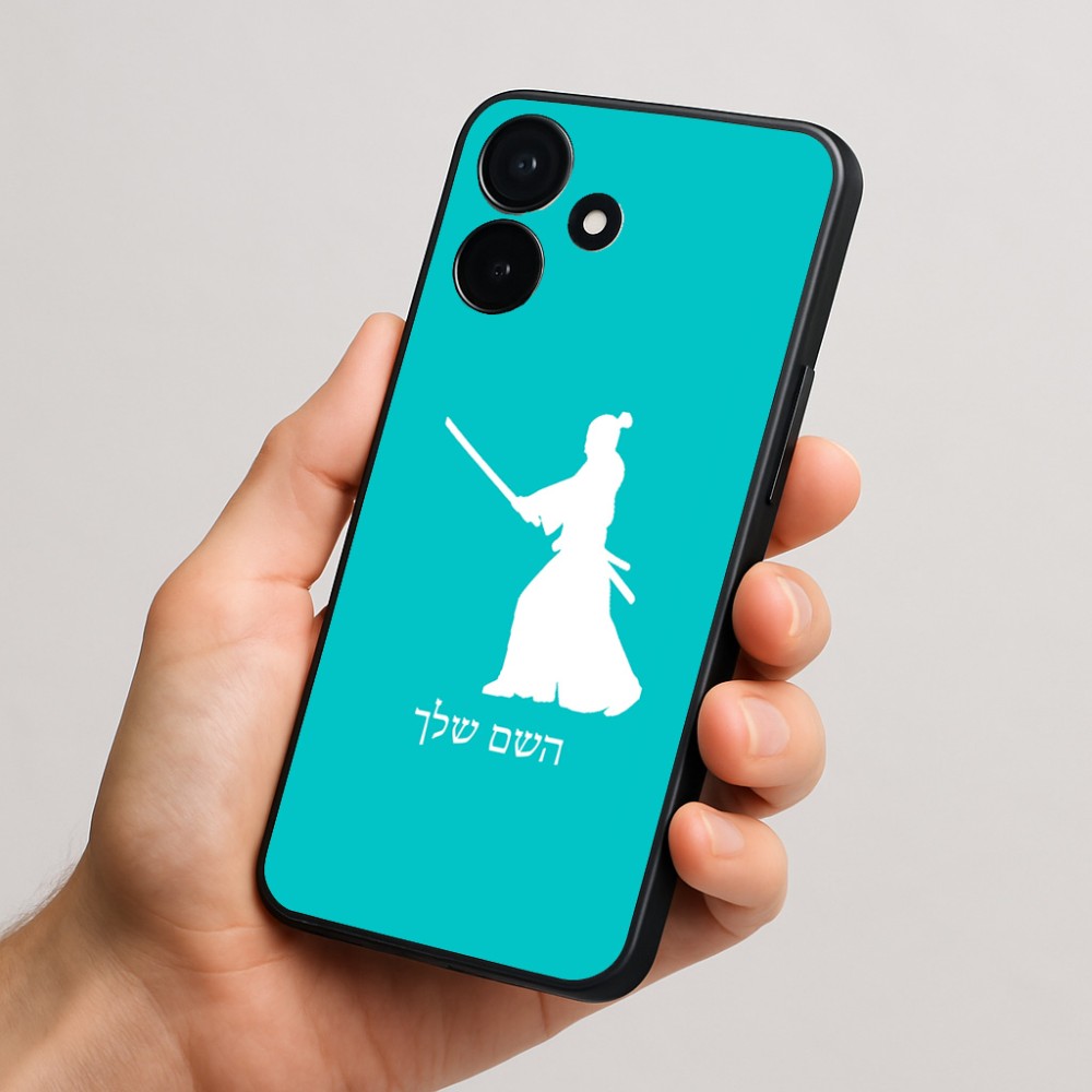 כיסוי בעיצוב אישי עם השם שלך לדגם - Realme P4x 5G בעיצוב סמוראי