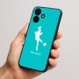 כיסוי בעיצוב אישי עם השם שלך לדגם - Realme P4x 5G בעיצוב שחקנית כדורגל - אישה