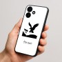כיסוי בעיצוב אישי עם השם שלך לדגם - Realme P4x 5G בעיצוב נשר אמריקאי
