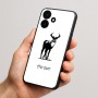 כיסוי בעיצוב אישי עם השם שלך לדגם - Realme P4x 5G בעיצוב צבי
