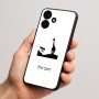 כיסוי בעיצוב אישי עם השם שלך לדגם - Realme P4x 5G בעיצוב ג'ירפה באפריקה