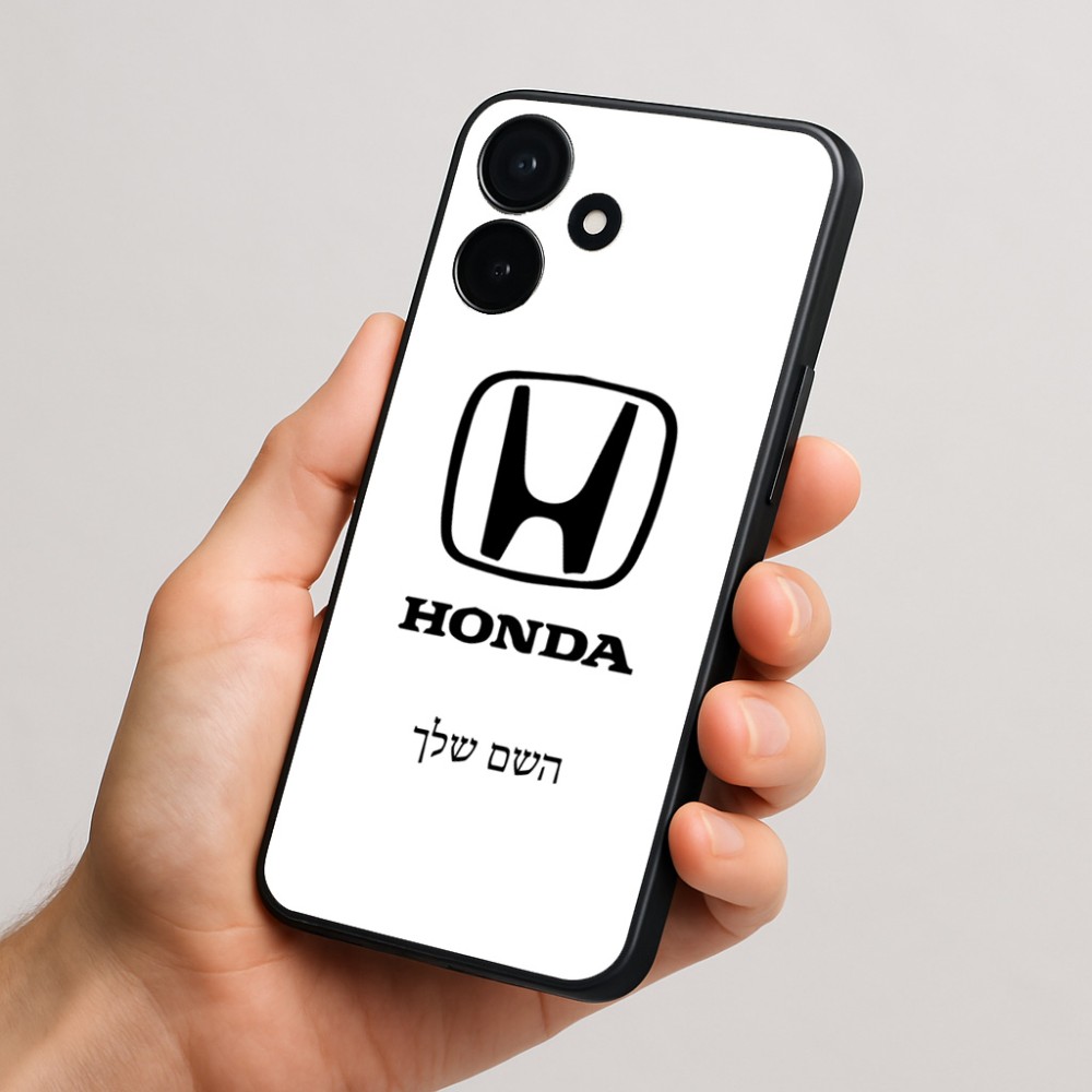 כיסוי בעיצוב אישי עם השם שלך לדגם - Realme P4x 5G בעיצוב הונדה 2