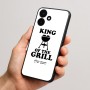 כיסוי בעיצוב אישי עם השם שלך לדגם - Realme P4x 5G בעיצוב מלך הגריל