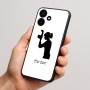 כיסוי בעיצוב אישי עם השם שלך לדגם - Realme P4x 5G בעיצוב צלמת - אישה