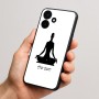כיסוי בעיצוב אישי עם השם שלך לדגם - Realme P4x 5G בעיצוב אימון יוגה