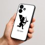 כיסוי בעיצוב אישי עם השם שלך לדגם - Realme P4x 5G בעיצוב קופידון
