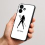 כיסוי בעיצוב אישי עם השם שלך לדגם - Realme P4x 5G בעיצוב אישה שטן