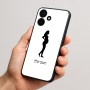 כיסוי בעיצוב אישי עם השם שלך לדגם - Realme P4x 5G בעיצוב אישה בהריון