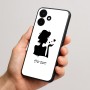 כיסוי בעיצוב אישי עם השם שלך לדגם - Realme P4x 5G בעיצוב אהבת נשים