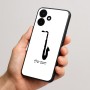 כיסוי בעיצוב אישי עם השם שלך לדגם - Realme P4x 5G בעיצוב סקסופון