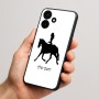 כיסוי בעיצוב אישי עם השם שלך לדגם - Realme P4x 5G בעיצוב קאוגירל - אישה