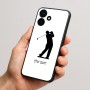 כיסוי בעיצוב אישי עם השם שלך לדגם - Realme P4x 5G בעיצוב שחקן גולף