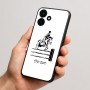 כיסוי בעיצוב אישי עם השם שלך לדגם - Realme P4x 5G בעיצוב רוכב סוסים