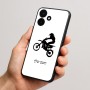 כיסוי בעיצוב אישי עם השם שלך לדגם - Realme P4x 5G בעיצוב מוטוקרוס