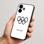 כיסוי בעיצוב אישי עם השם שלך לדגם - Realme P4x 5G בעיצוב אולימפי