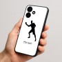 כיסוי בעיצוב אישי עם השם שלך לדגם - Realme P4x 5G בעיצוב שחקן פינג פונג