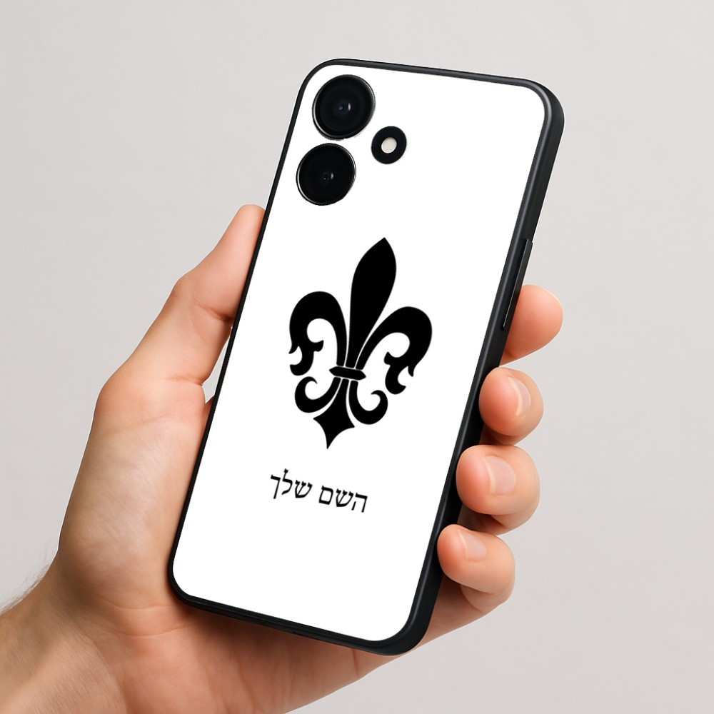 כיסוי בעיצוב אישי עם השם שלך לדגם - Realme P4x 5G בעיצוב פרחי פרחים - צרפת